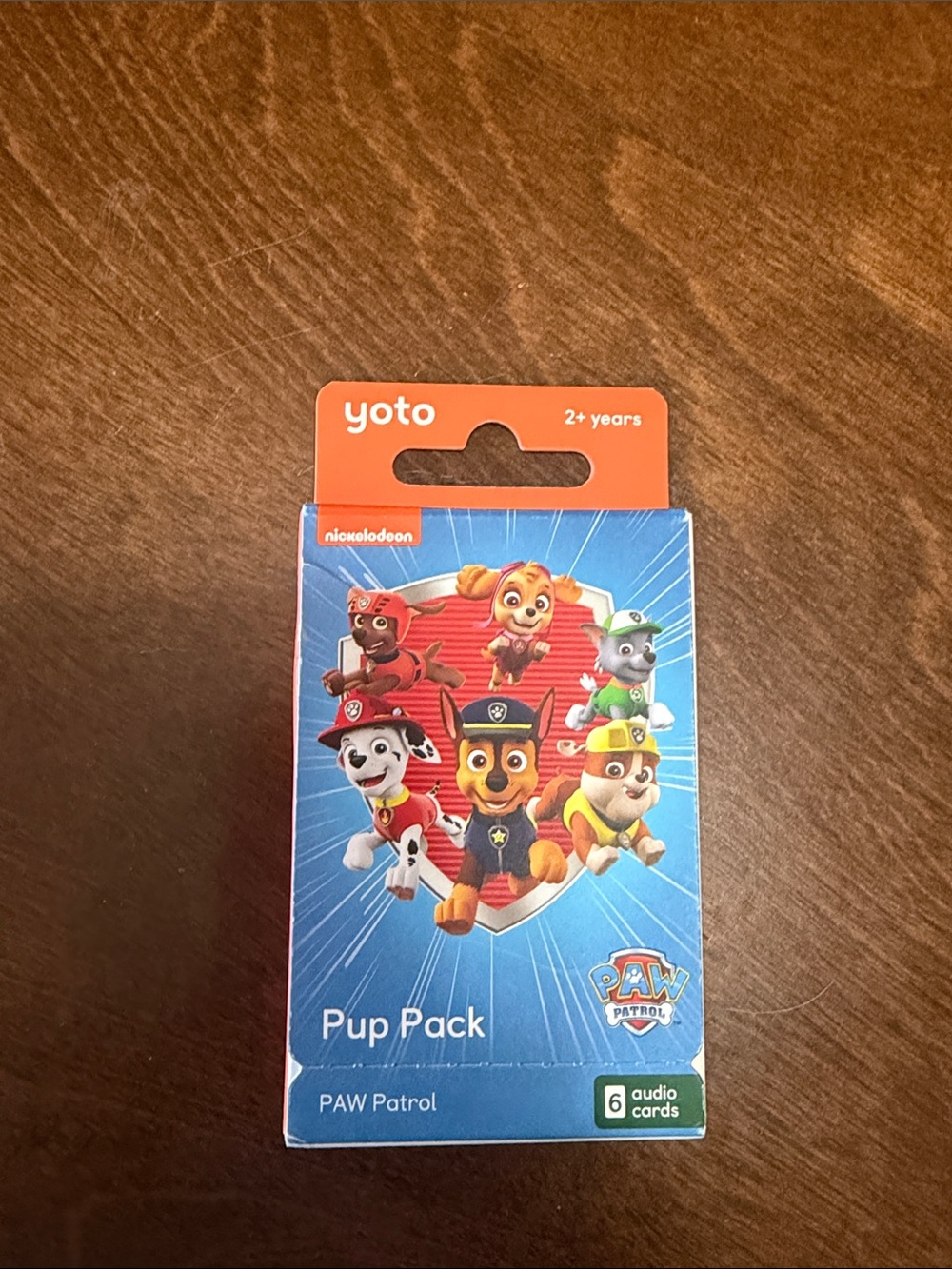 Yoto Paw Patrol Pup Pack Audio Cards - Blue